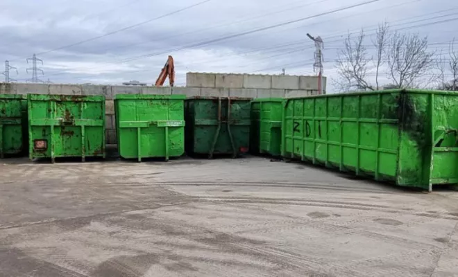 Location de benne à ferrailles, Val d'Oise, NA TRANS